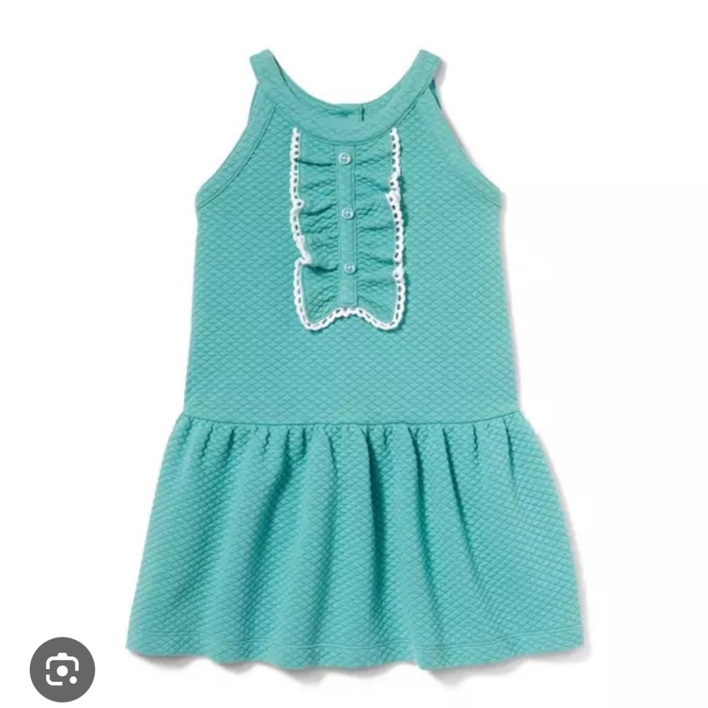Janie and Jack quilted drop waist dress 12-18m